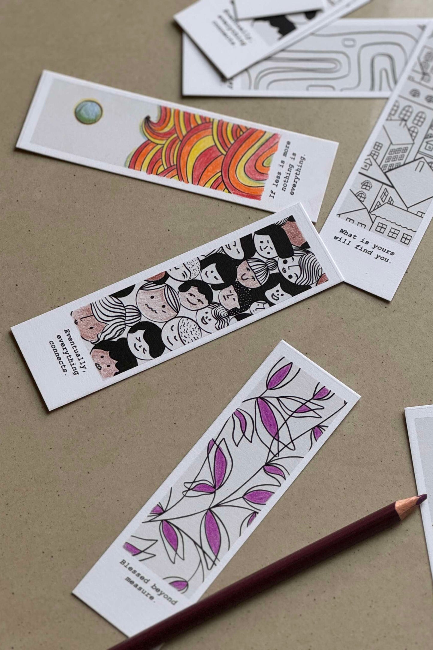 Khoj Bookmarks: Set of 5