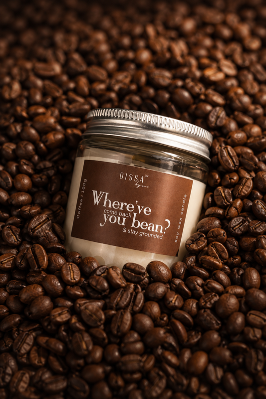 Where’ve you bean? : Coffee Candle