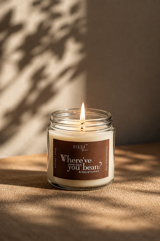 Where’ve you bean? : Coffee Candle