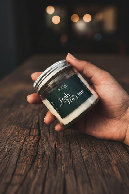 Yeah, I’m pine! : Pine Candle