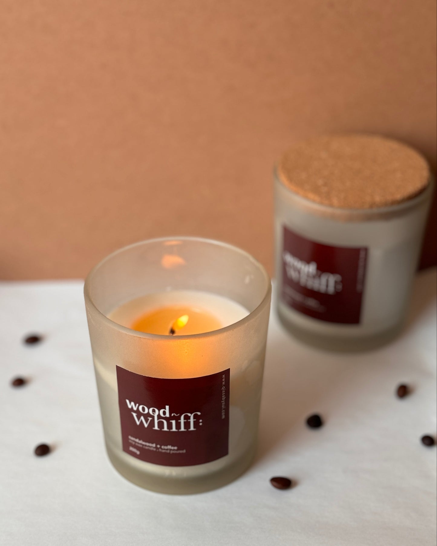 Wood n Whiff: Sandalwood and Coffee Candle