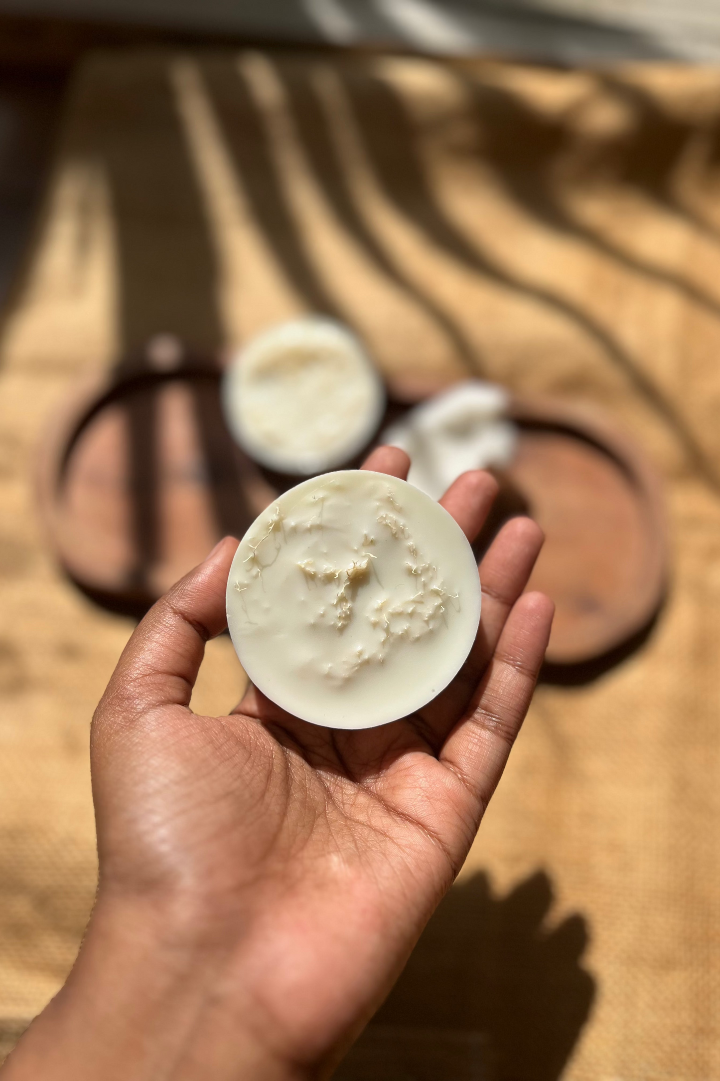 Peach Cove: Coconut Loofah Soap