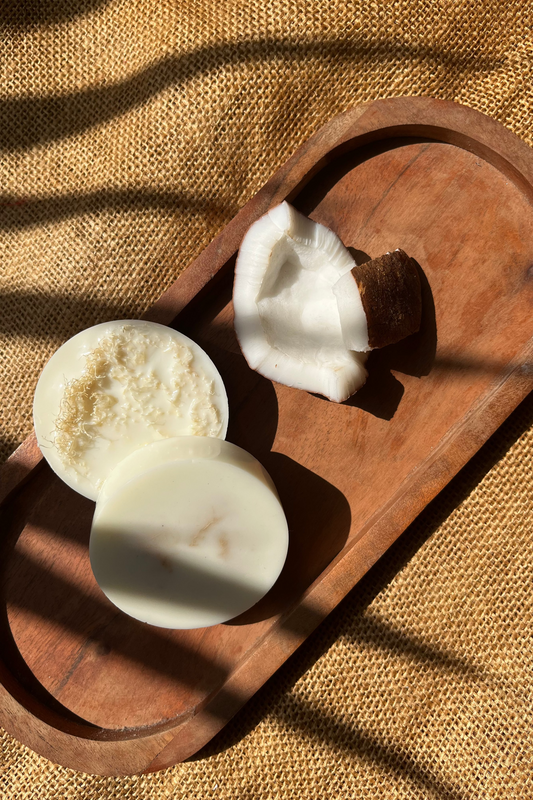 Peach Cove: Coconut Loofah Soap