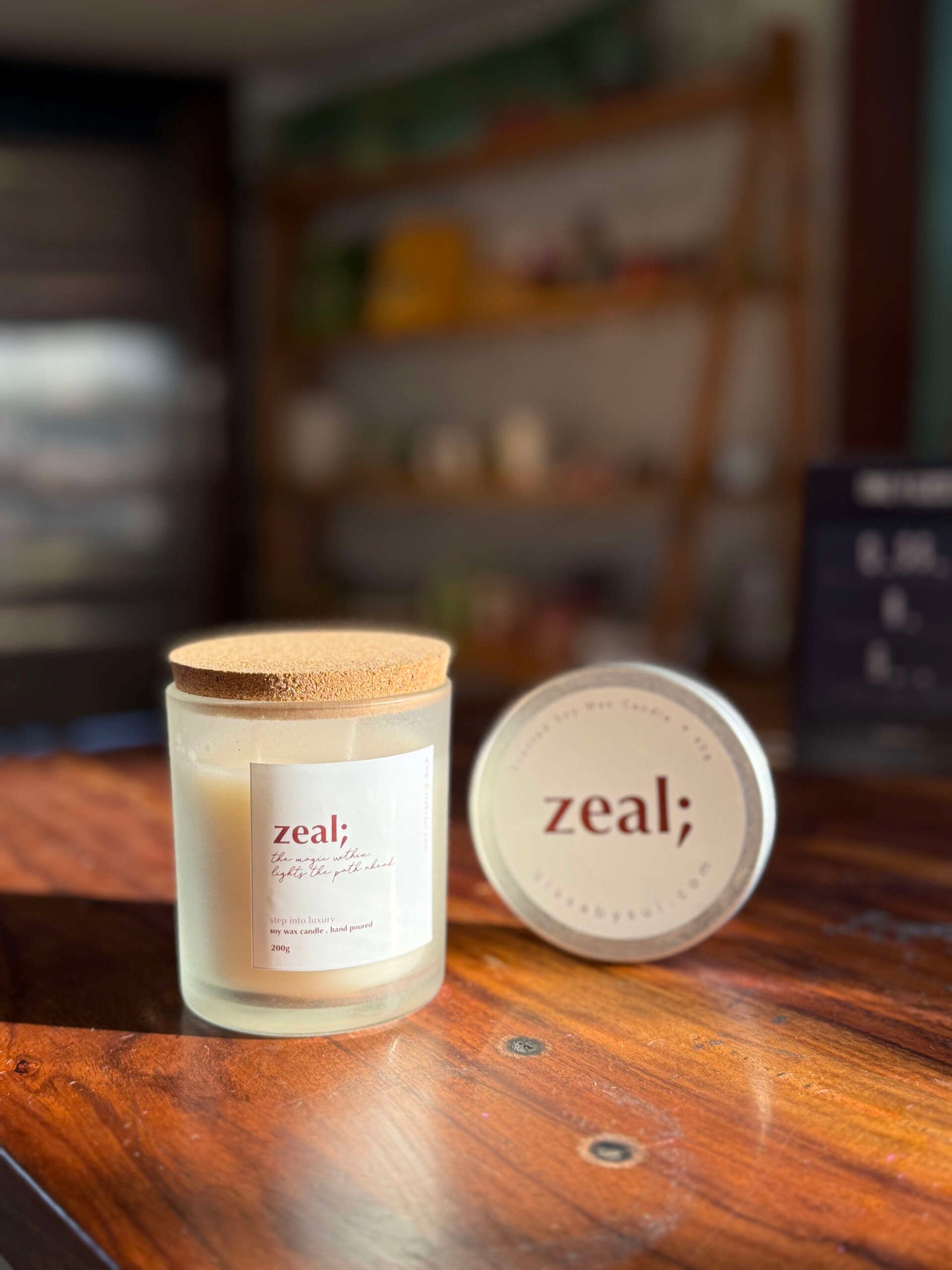 Zeal Candle 2.0: Blend of Arabic Notes