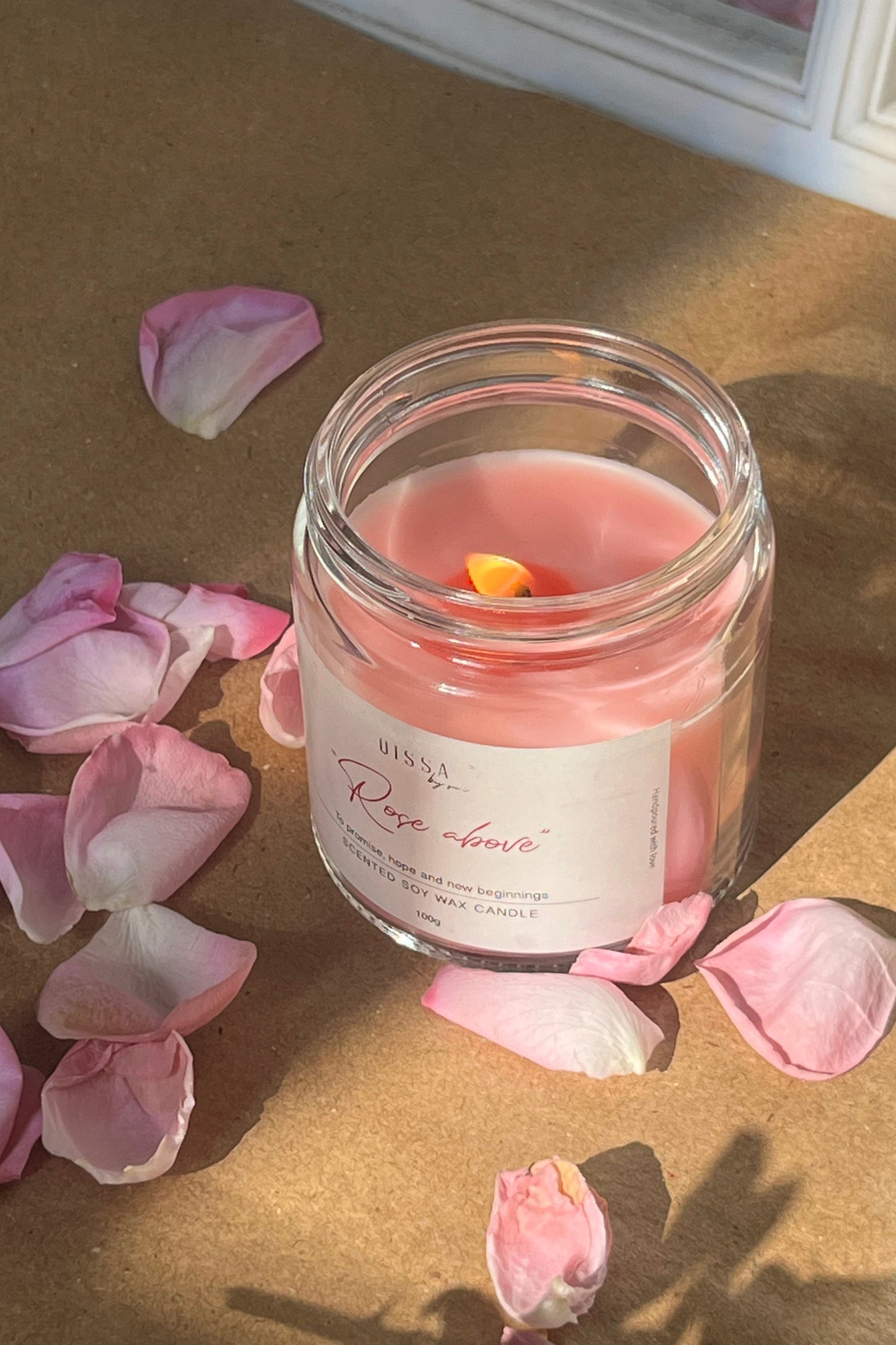 Rose above : Rose Candle
