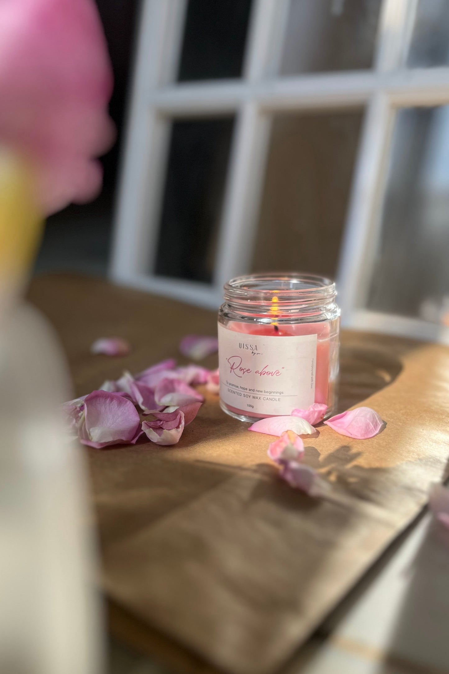 Rose above : Rose Candle