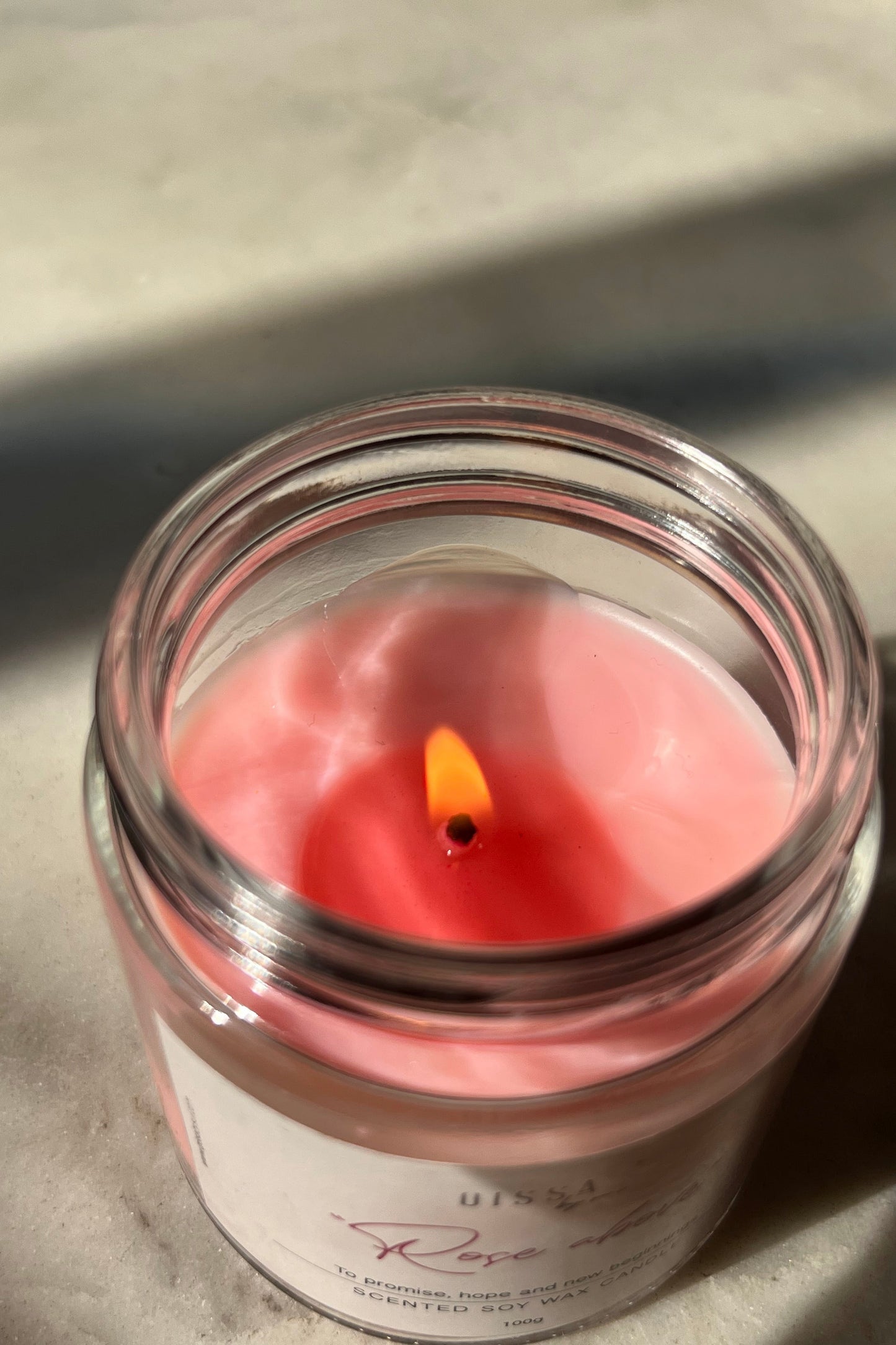 Rose above : Rose Candle