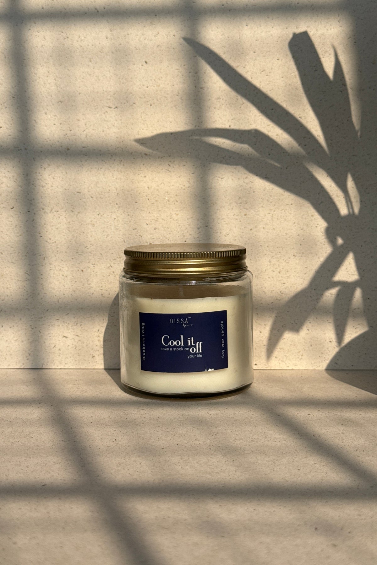 Cool it off : Blueberry Candle