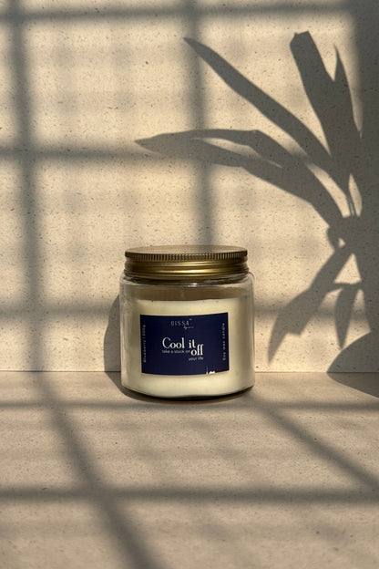 Cool it off : Blueberry Candle