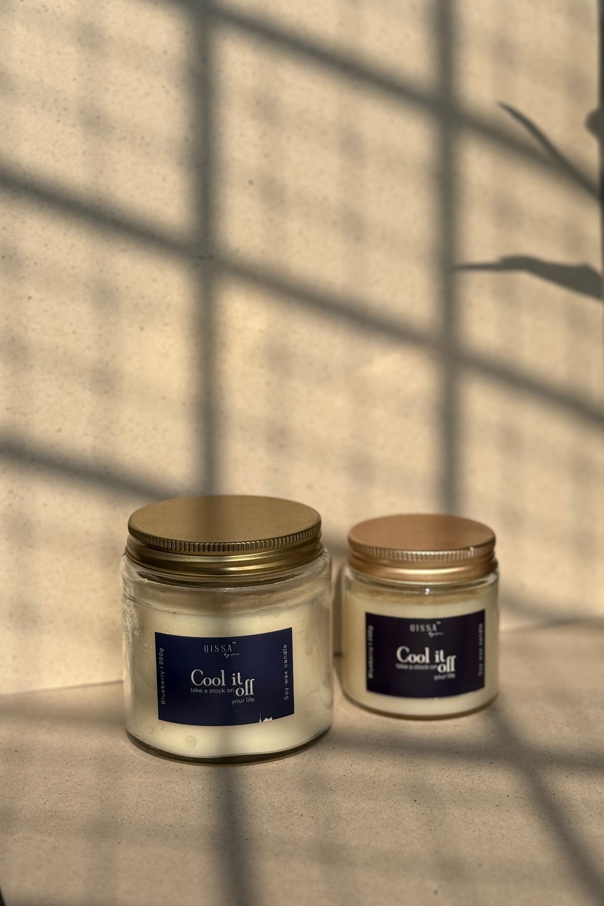 Cool it off : Blueberry Candle