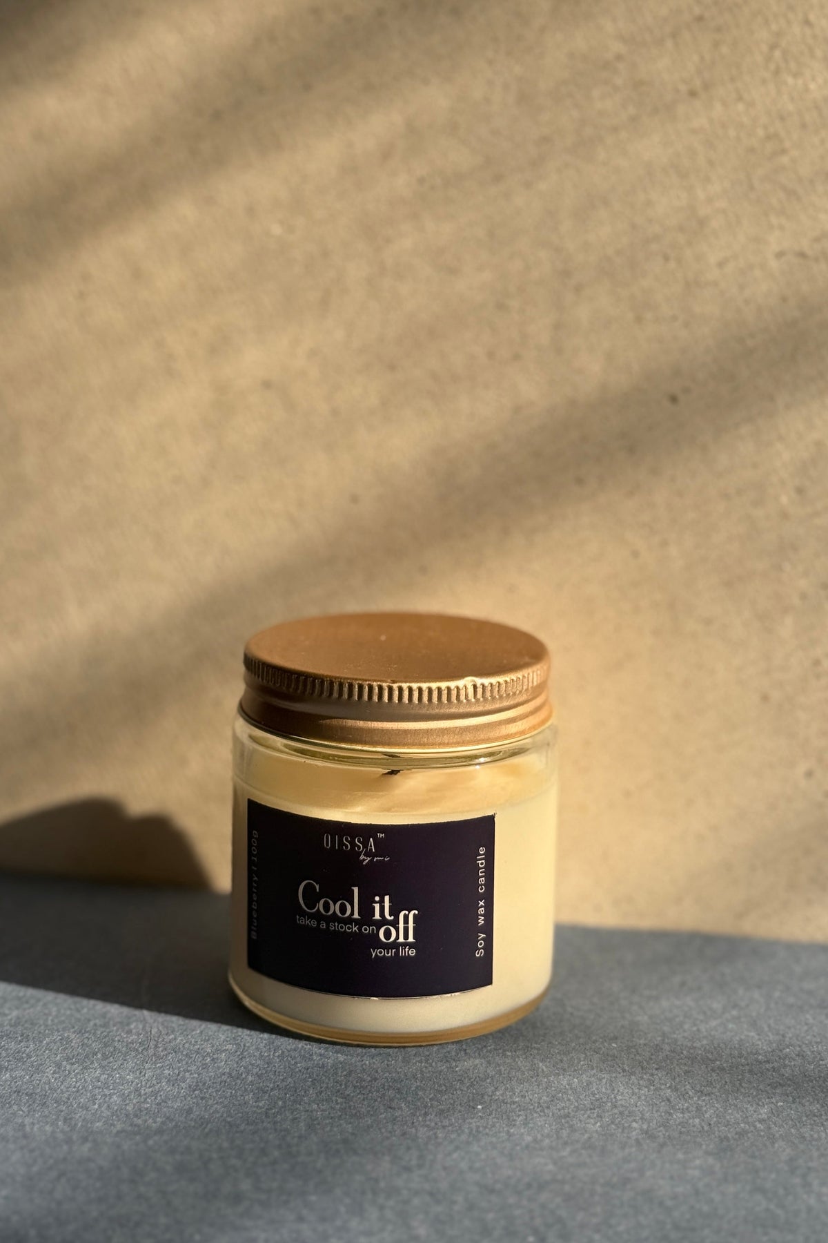 Cool it off : Blueberry Candle